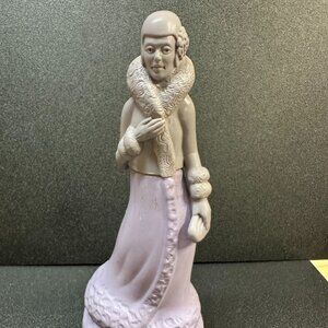 Avon Roaring Twenties Somewhere Cologne Figurine – 3 oz, Half Full